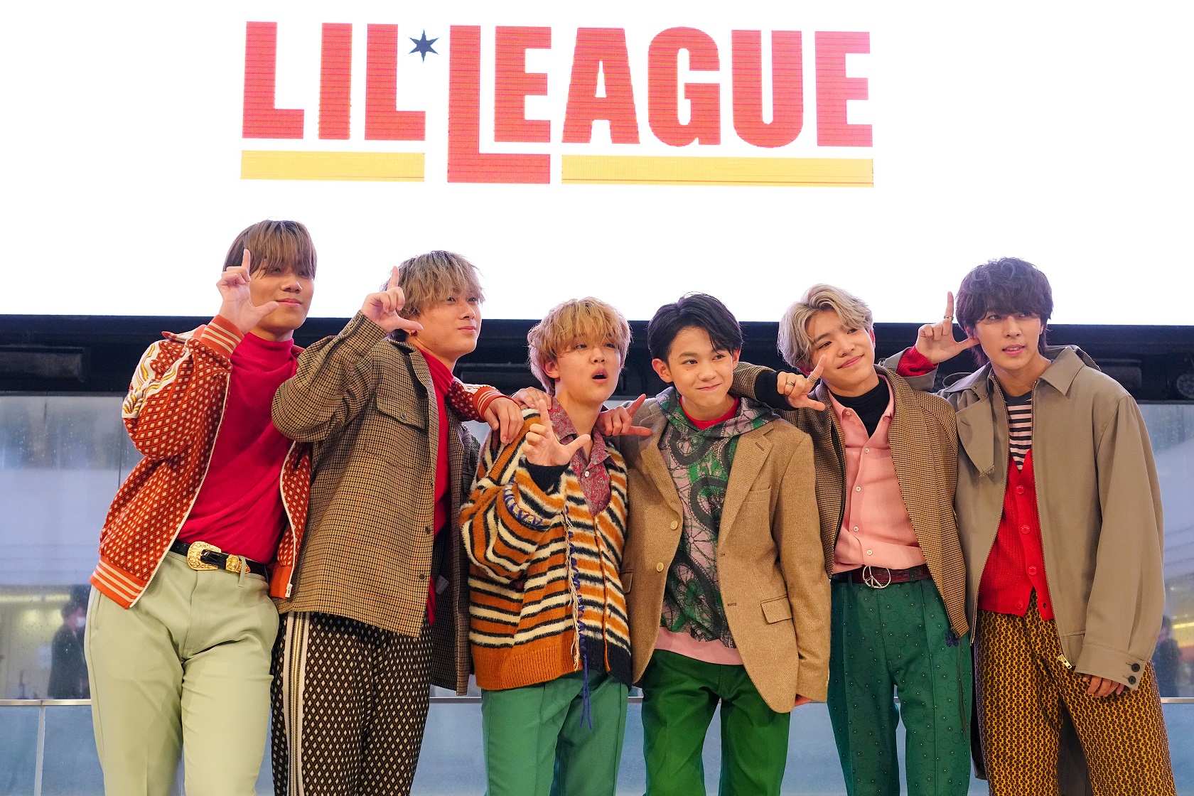 男性6人組ユニット「LIL LEAGUE」 フジテレビ「Tune」に出演!