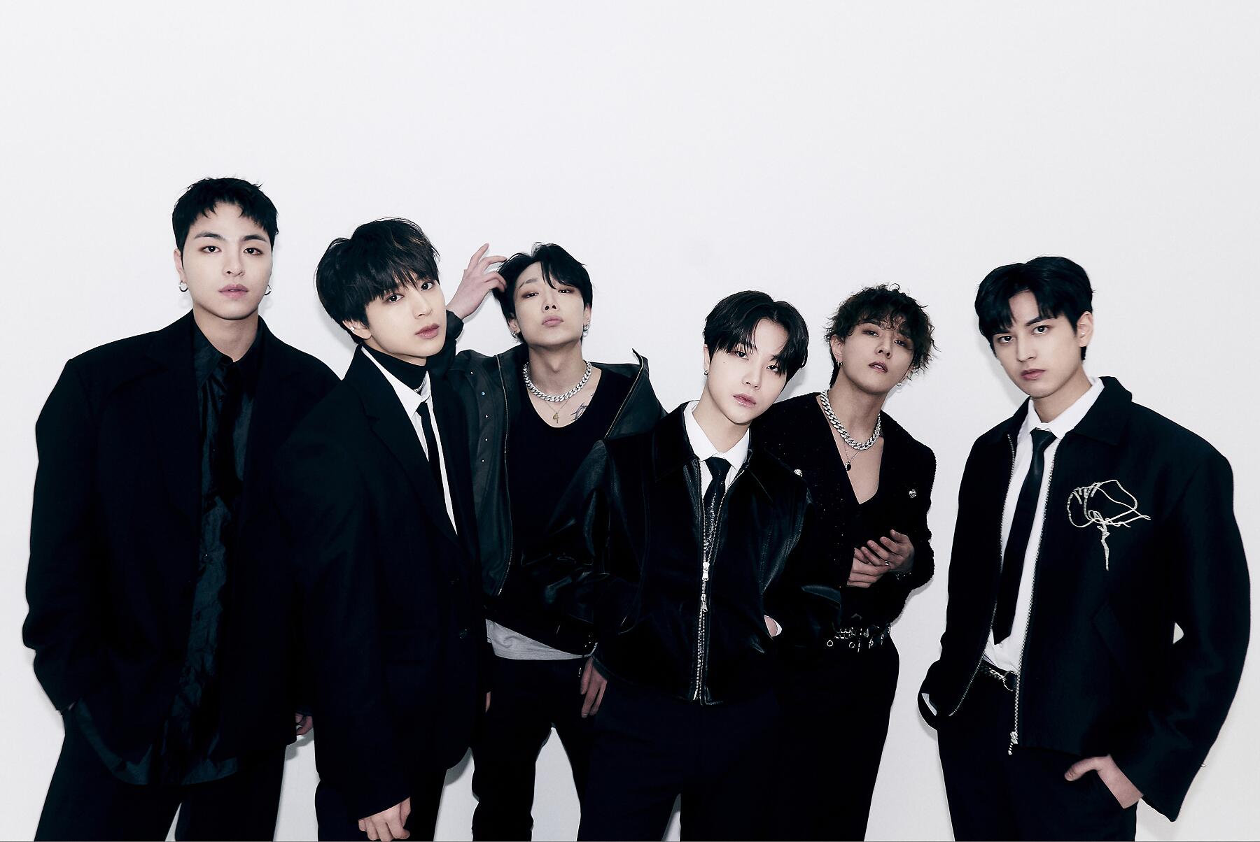 ワールドツアーで東京と大阪公演が決まった韓国グループ「iKON」（左から）JU-NE、SONG、BOBBY、JAY、DK、CHAN
