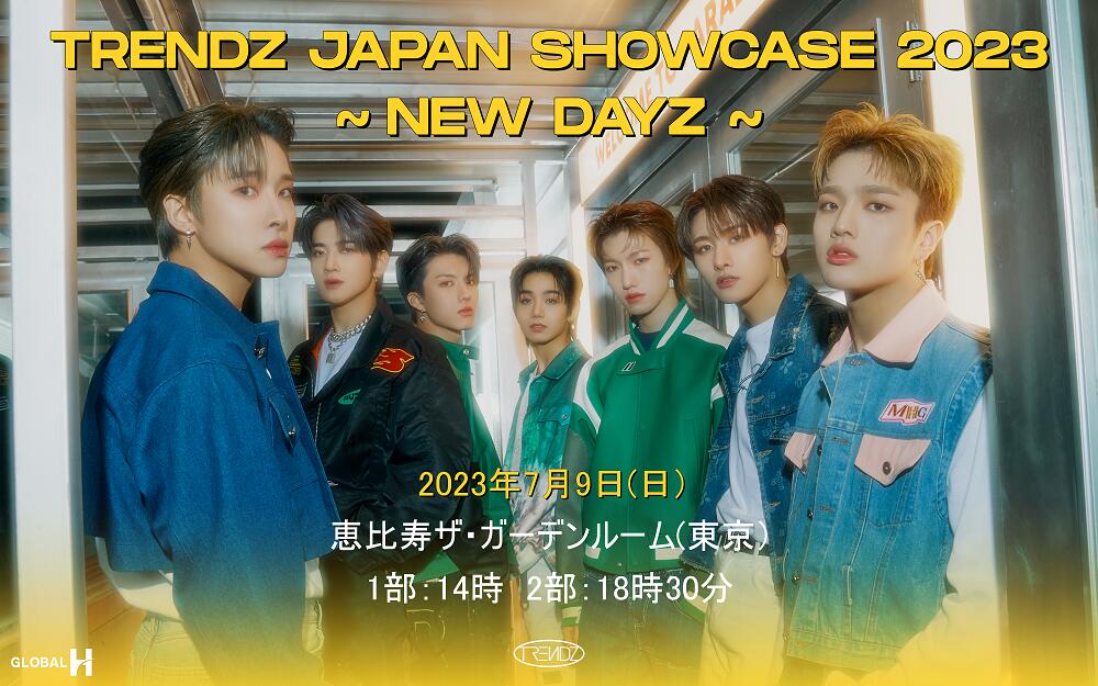 TRENDZが日本で単独イベント「TRENDZ JAPAN SHOWCASE 2023 ーNEW DAYZー」開催 終演後にはメンバー全員とのハイタッチ会も