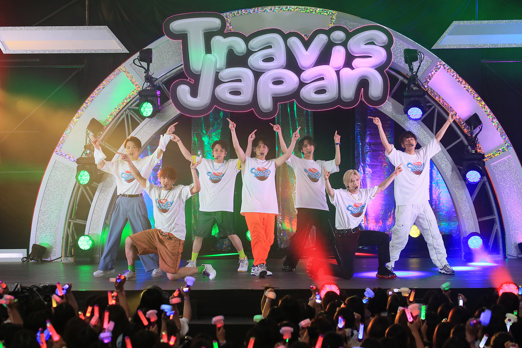 Travis Japan　新曲「Candy Kiss」発売記念イベント　「一緒に盛り上げていこう！」7人からファンにメッセージ