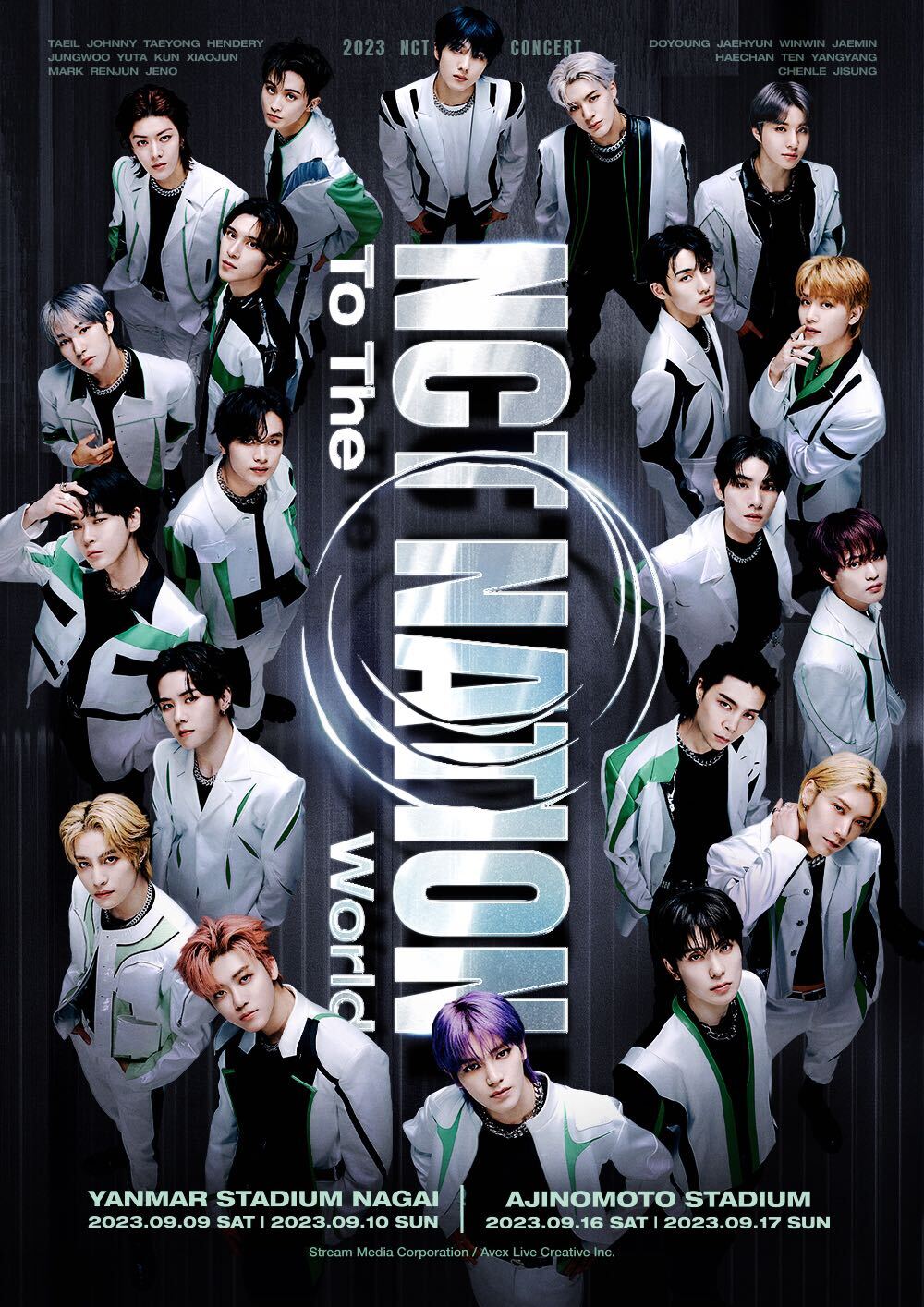 NCTが総出演する「NCT STADIUM LIVＥ　‘NCT NATION : To The World-in JAPAN’」