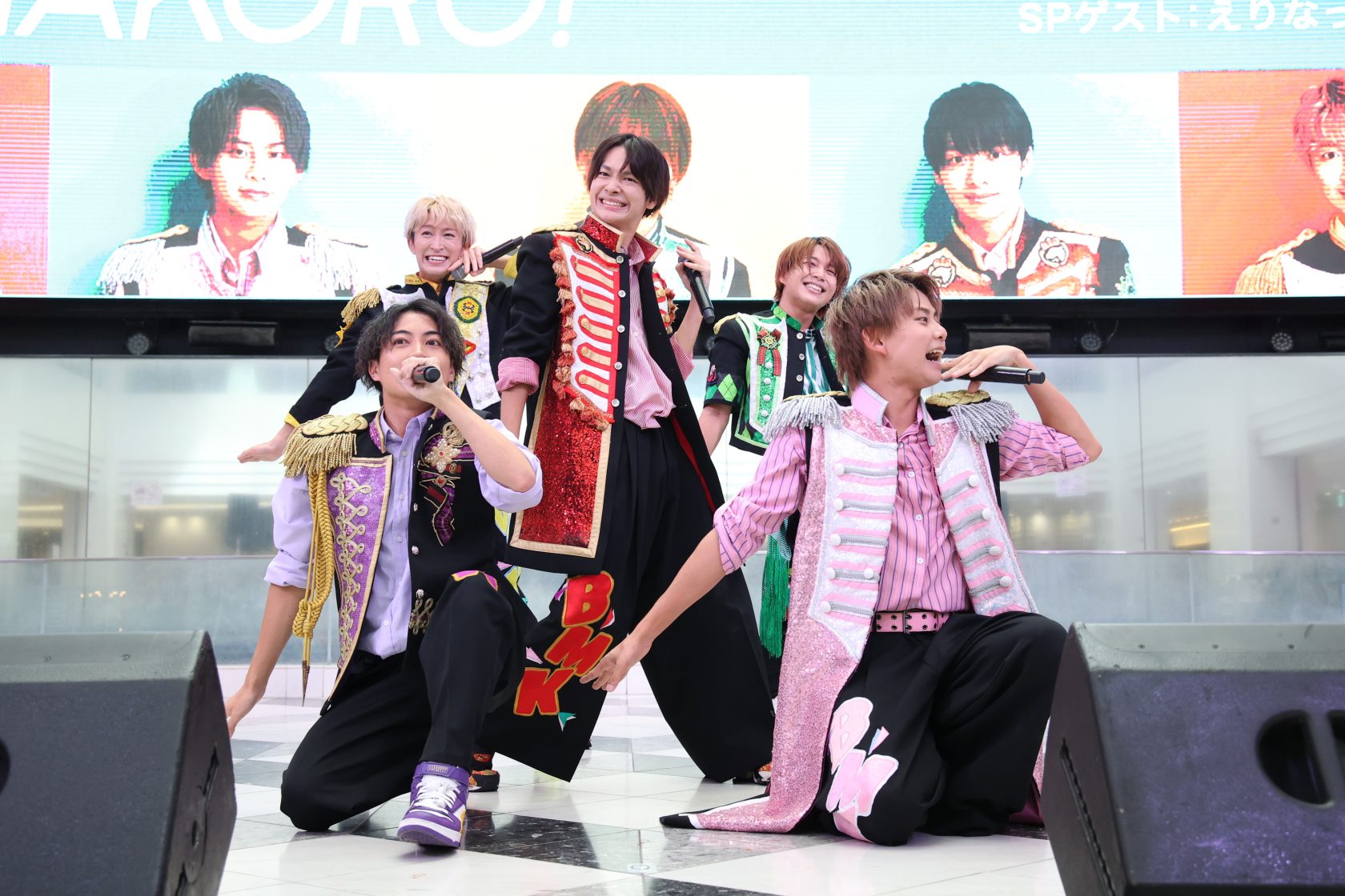 名古屋発5人組「BMK」4枚目シングルリリース記念イベント開催！タイトル曲「NANAKORO!」披露