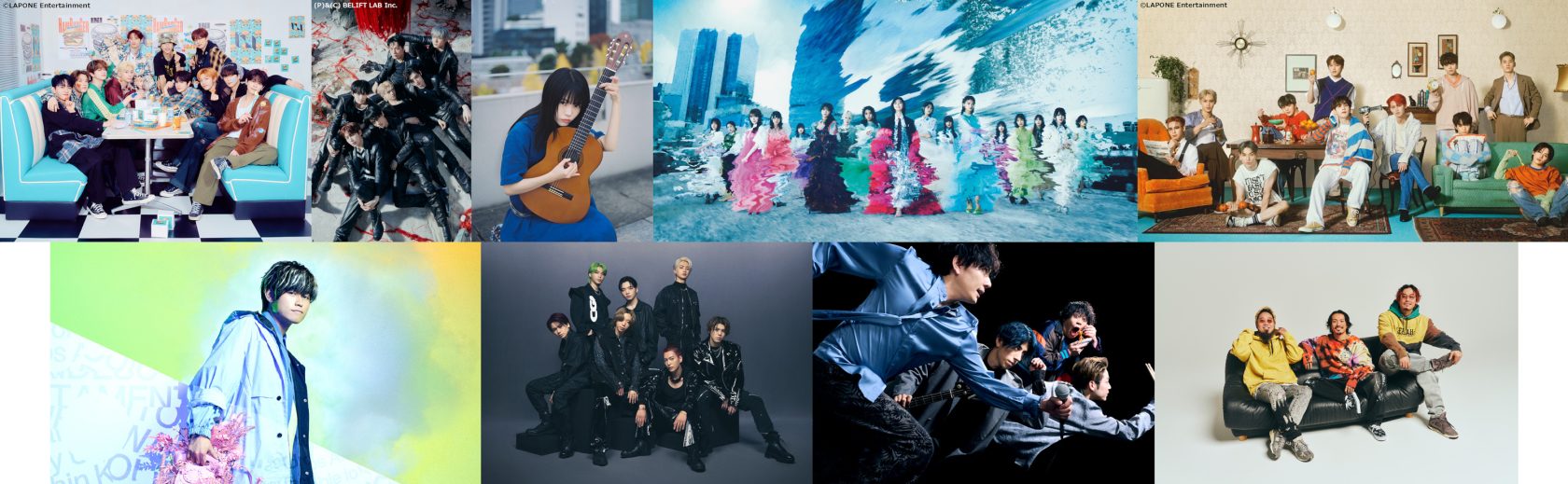 10月9日「CDTVライブ!ライブ!100回記念SP」にENHYPEN、JO1、INI、BE:FIRSTらが出演決定