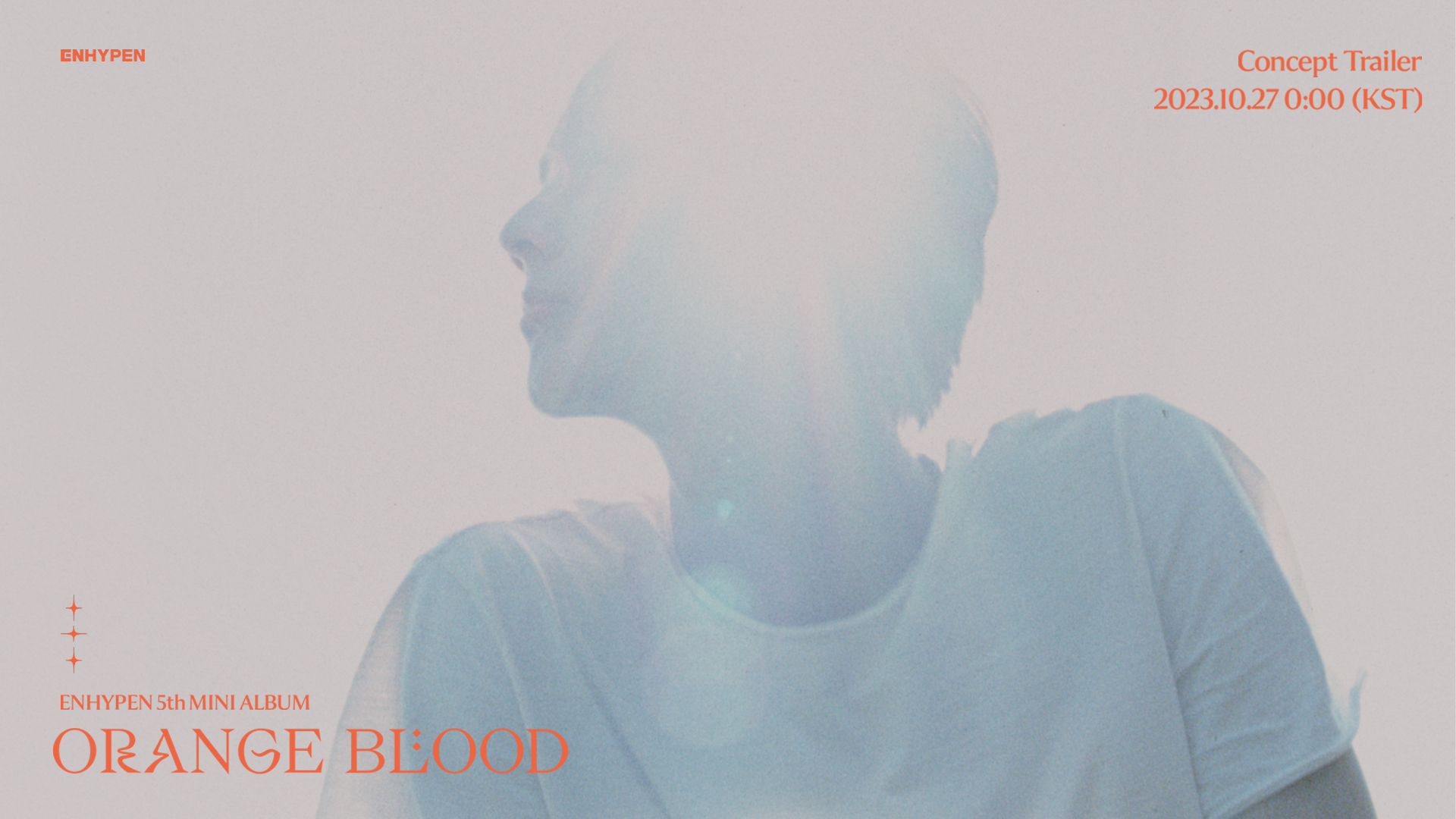 ENHYPEN 5thミニアルバム「ORANGE BLOOD」のコンセプトトレーラースチールカットを公開