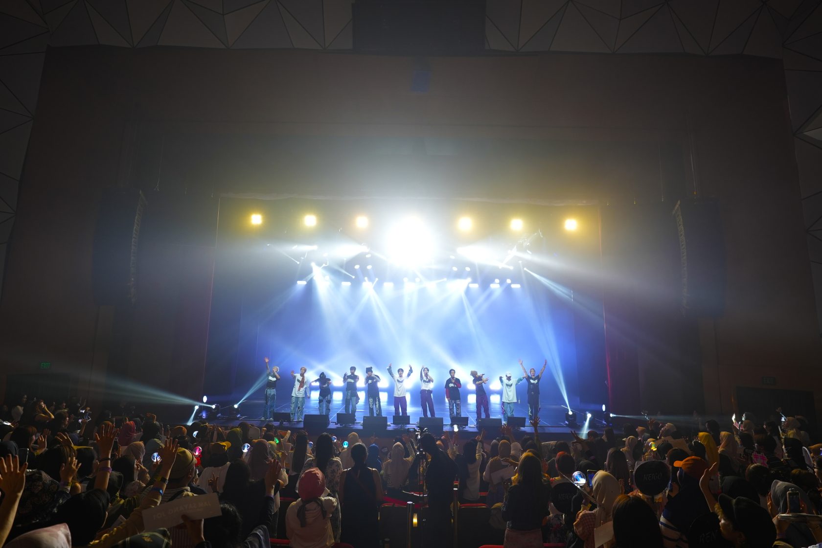 アジアツアーの幕開けとなったジャカルタ公演©LAPONE Entertainment
