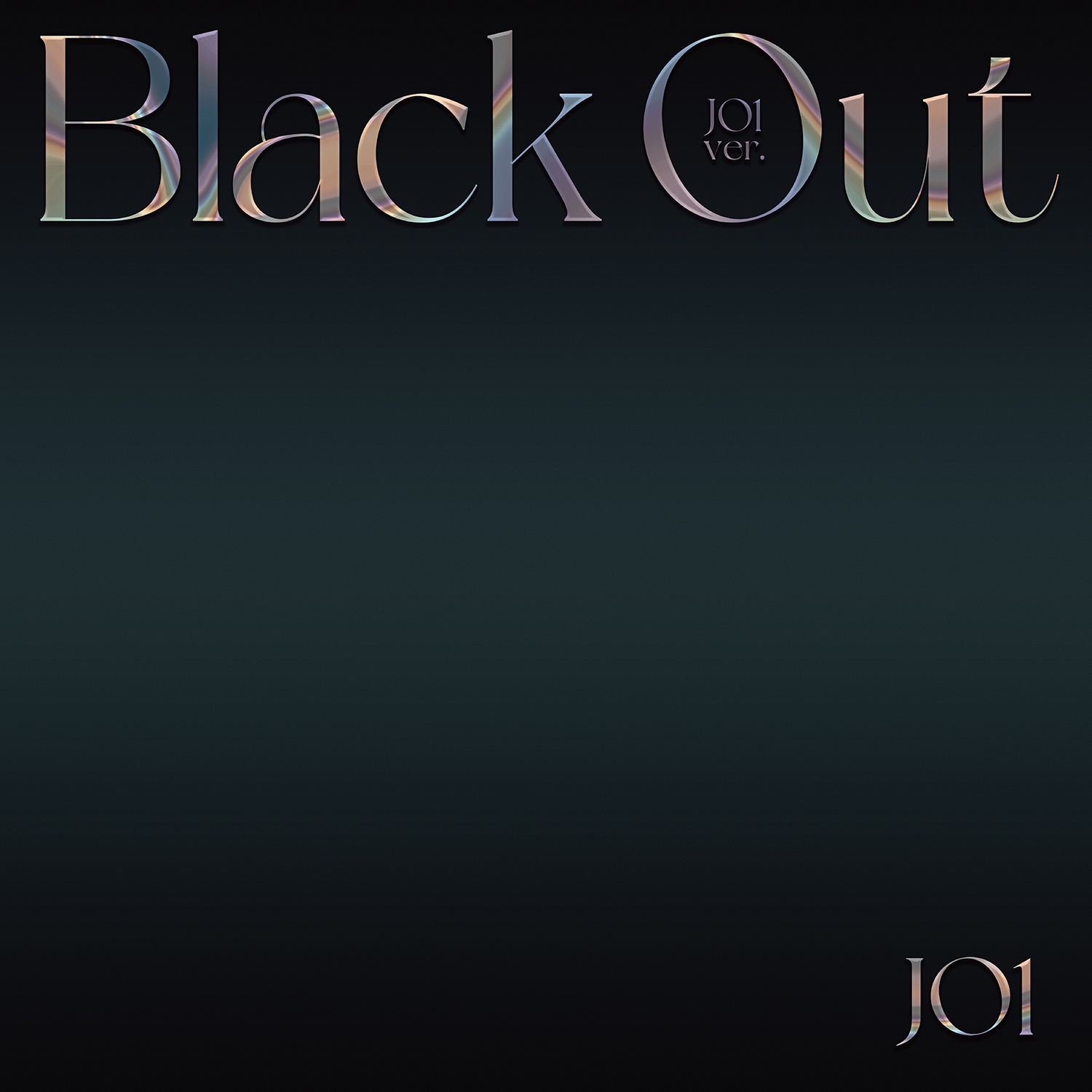 JAM WEEKのアートボードとカレンダー。「BLACK OUT(JO1ver.)」のジャケット写真