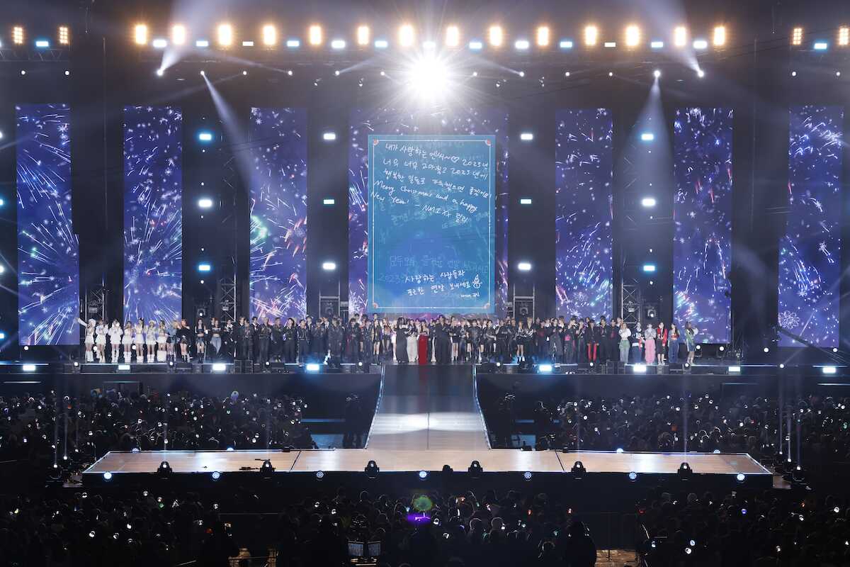 20組以上が出演した大型K-POPフェス「MUSIC BANK GLOBAL FESTIVAL 2023」