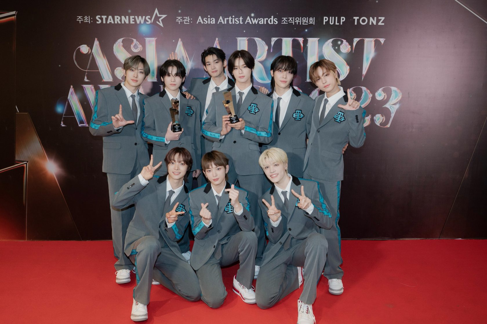 &TEAMが「2023 Asia Artist Awards IN THE PHILIPPINES」で2冠受賞