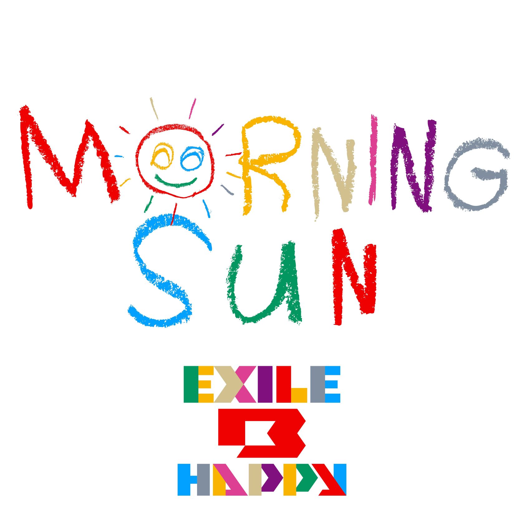 EXILE B HAPPYが来年1月6日に先行配信する初シングル「MORNING SUN」のジャケット写真