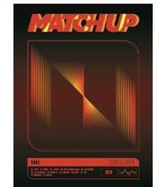 INIの2ndアルバム「MATCH UP」のREDバージョンジャケット©LAPONE Entertainment