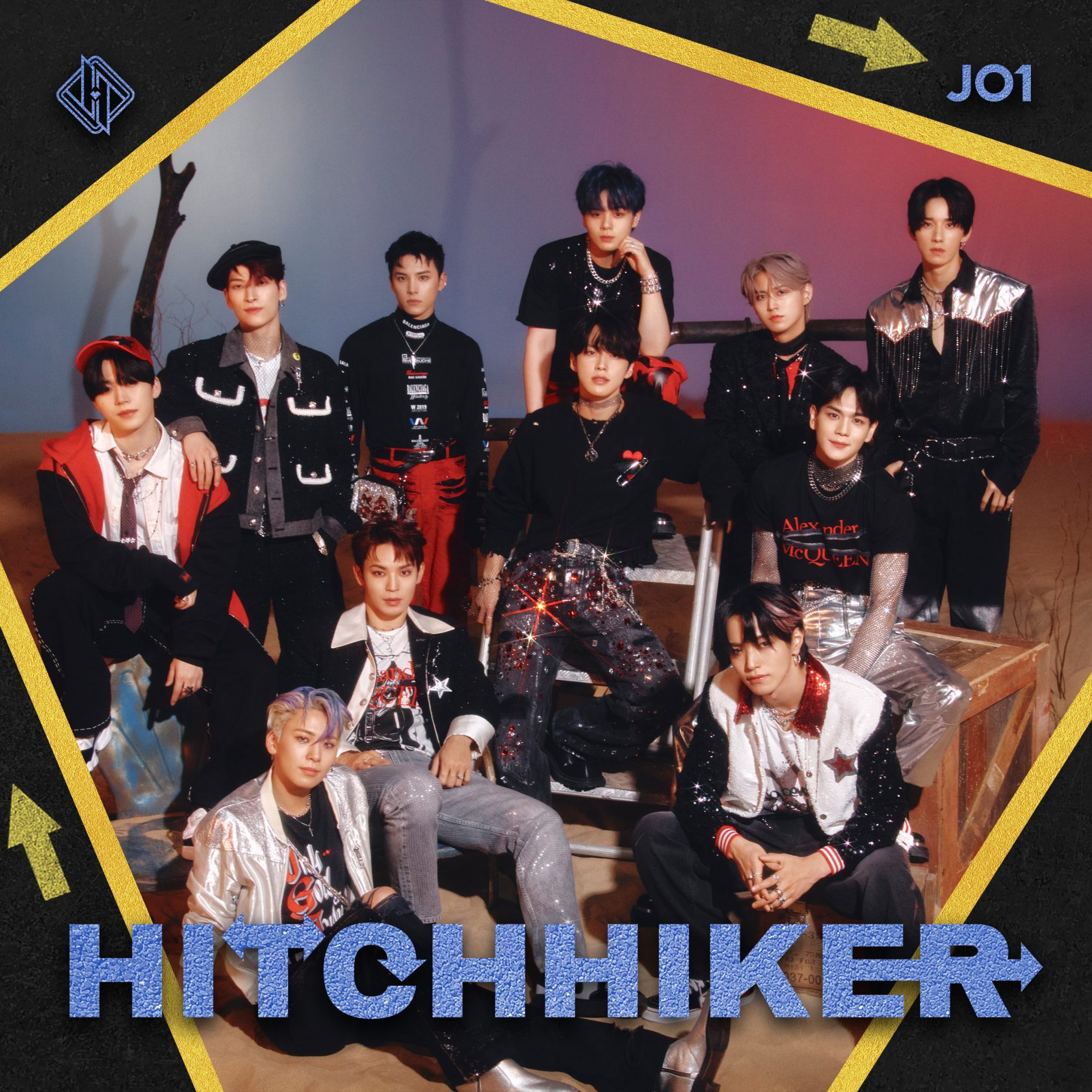 JO1、8枚目シングル「HITCHHIKER」のジャケット写真公開!阪神タイガース祝勝楽曲は8日先行配信