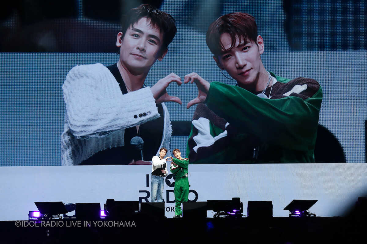 K―POPイベント「IDOL RADIO LIVE」④ 2PMのJun. Kとニックン 「Hands Up」で観客と一緒に歌って盛り上がる!