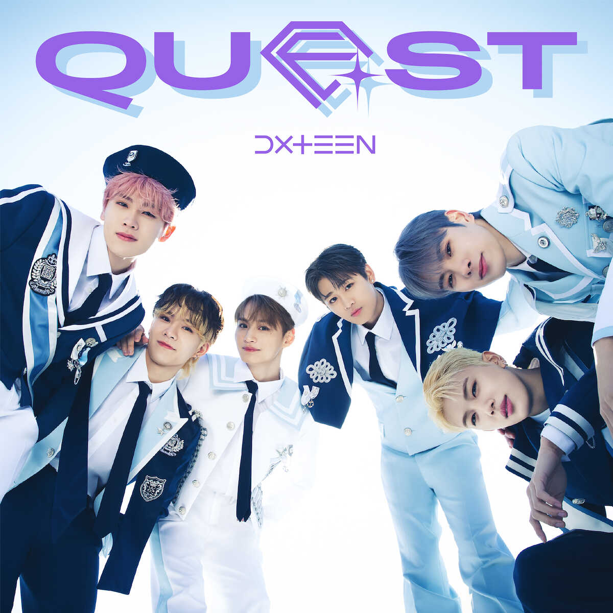 7月17日に発売される1stアルバム「Quest」のジャケット