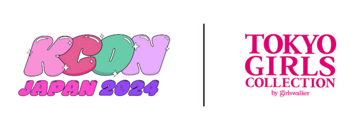 「KCON　JAPAN　2024×TOKYO　GIRLS　COLLECTION」ロゴ