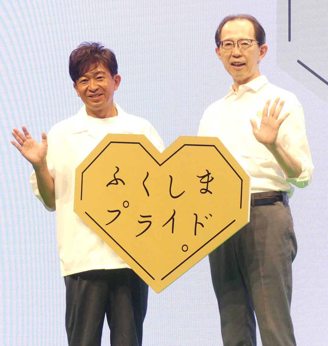 TOKIO 城島茂「毎回の撮影でいただく初物が楽しみ」 プロジェクト「ふくしまプライド。」新CM発表会