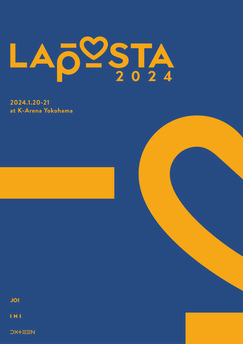 「LAPOSTA　2024」Blu－rayのファンクラブ限定トールケース©LAPONE　Entertainment