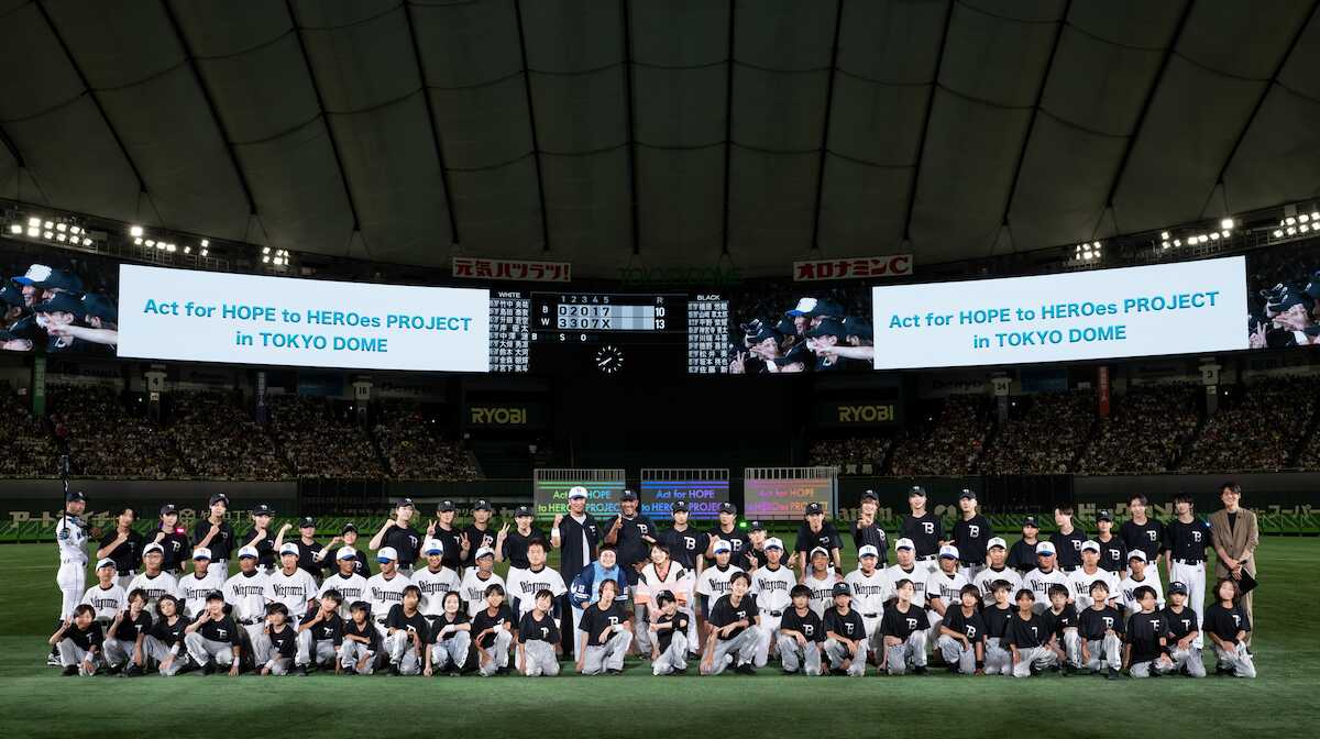 「TOBE」アーティスト勢揃いで地元中学校生徒とスポーツ交流!東京ドームで開催、能登半島地震被災地復興支援イベント