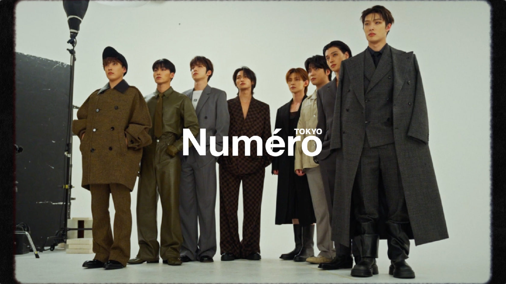 ｢Numéro TOKYO｣11月号の特装版カバーに初登場するATEEZ