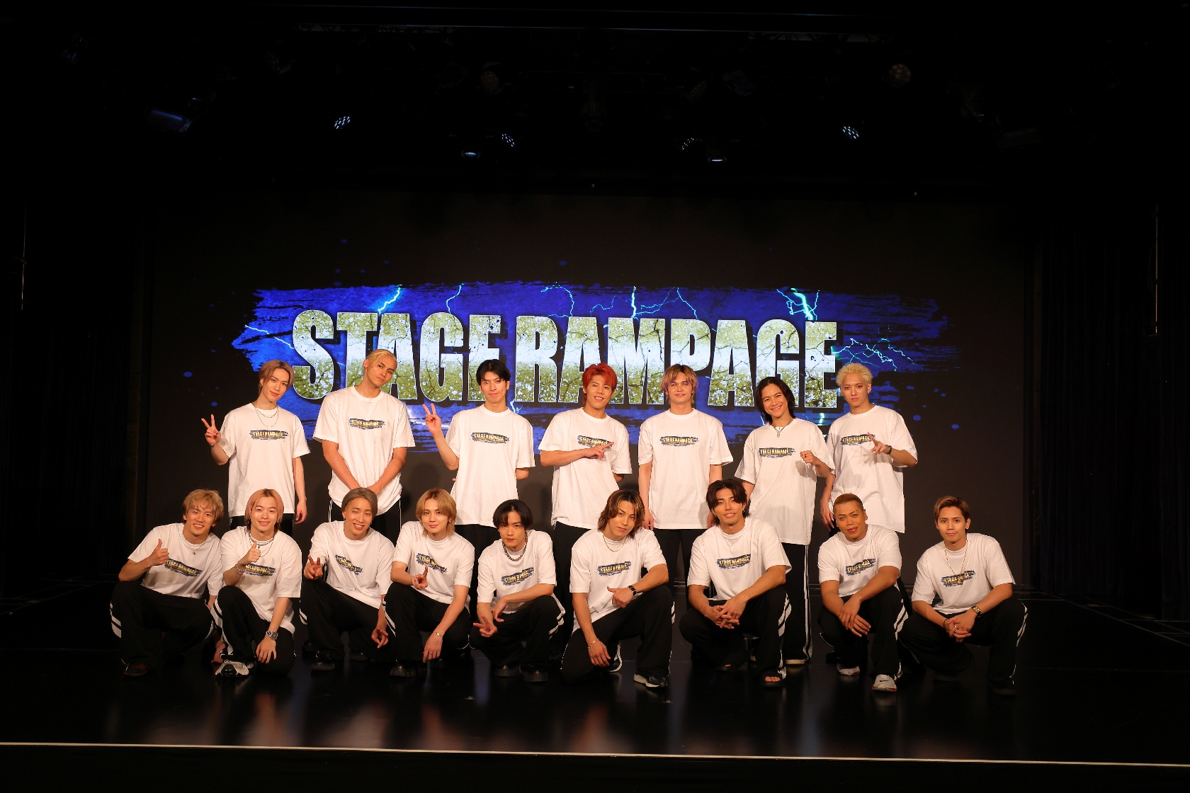 即興バラエティーに挑戦する冠番組｢STAGE RAMPAGE｣が10月にスタートするTHE RAMPAGEⓒABC