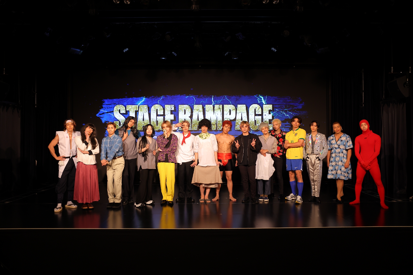 即興バラエティーに挑戦する冠番組｢STAGE RAMPAGE｣が10月にスタートするTHE RAMPAGEⓒABC