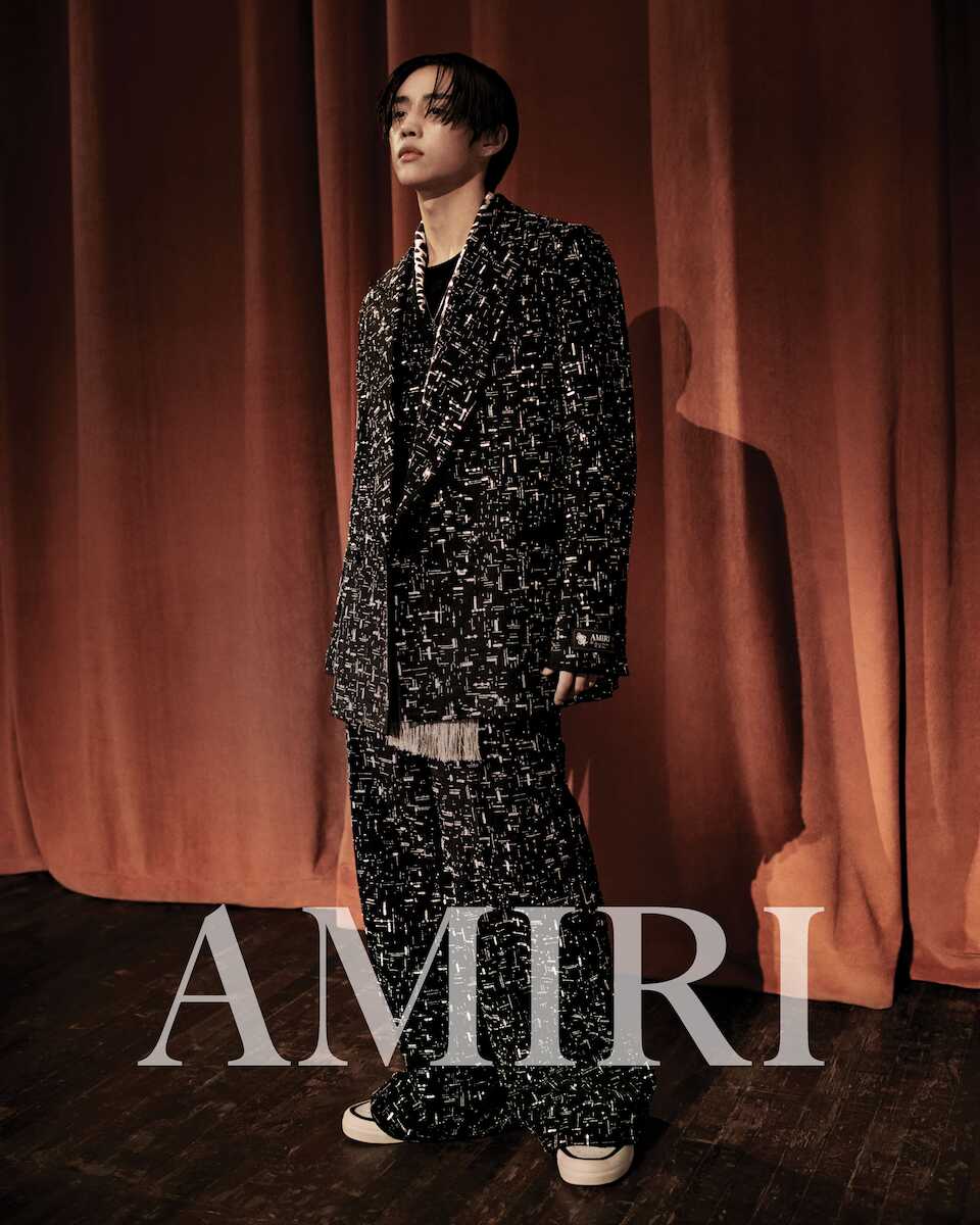 「AMIRI」アンバサダーとして秋冬広告に登場したTHE　BOYZソヌ