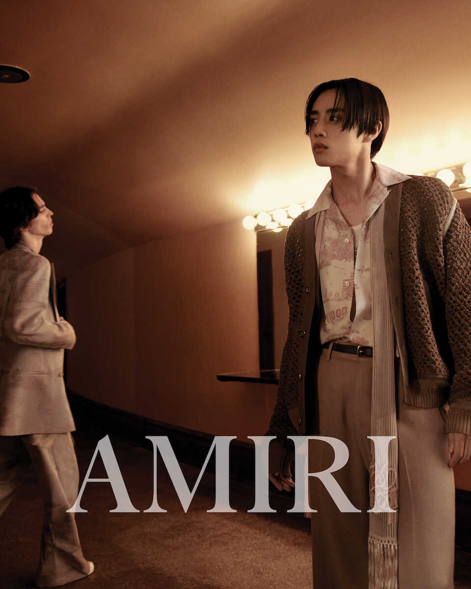 「AMIRI」アンバサダーとして秋冬広告に登場したTHE　BOYZソヌ