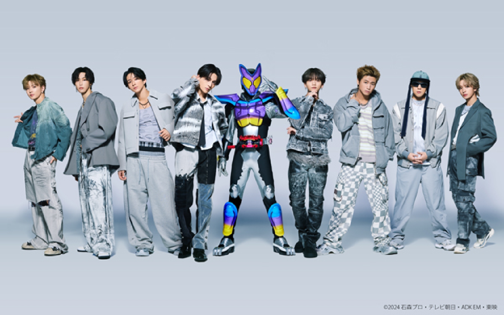 FANTASTICS 仮面ライダーガヴとメンバーが映るCDジャケ写+アー写を公開