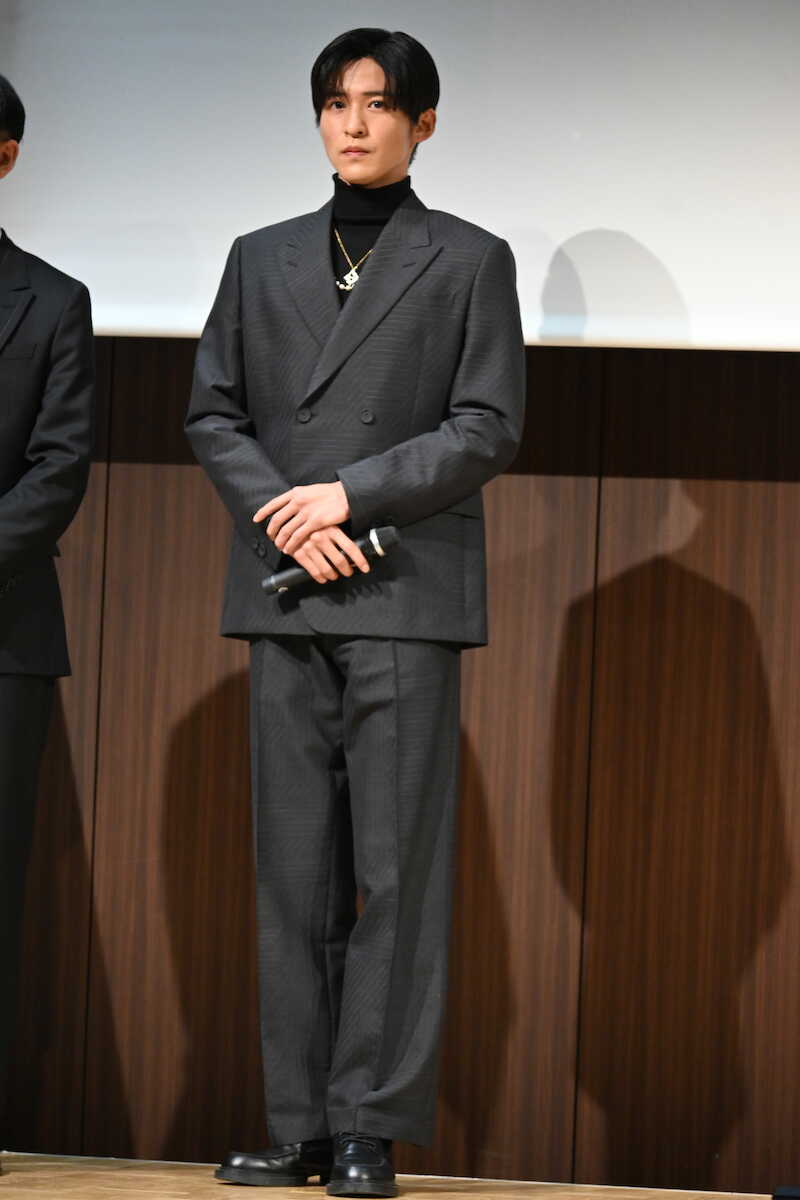 Ren Meguro at the "2024 Hit Products" & "2025 Hit Predictions" announcement event by Nikkei Trendy (Photo by Hinako Itoga)