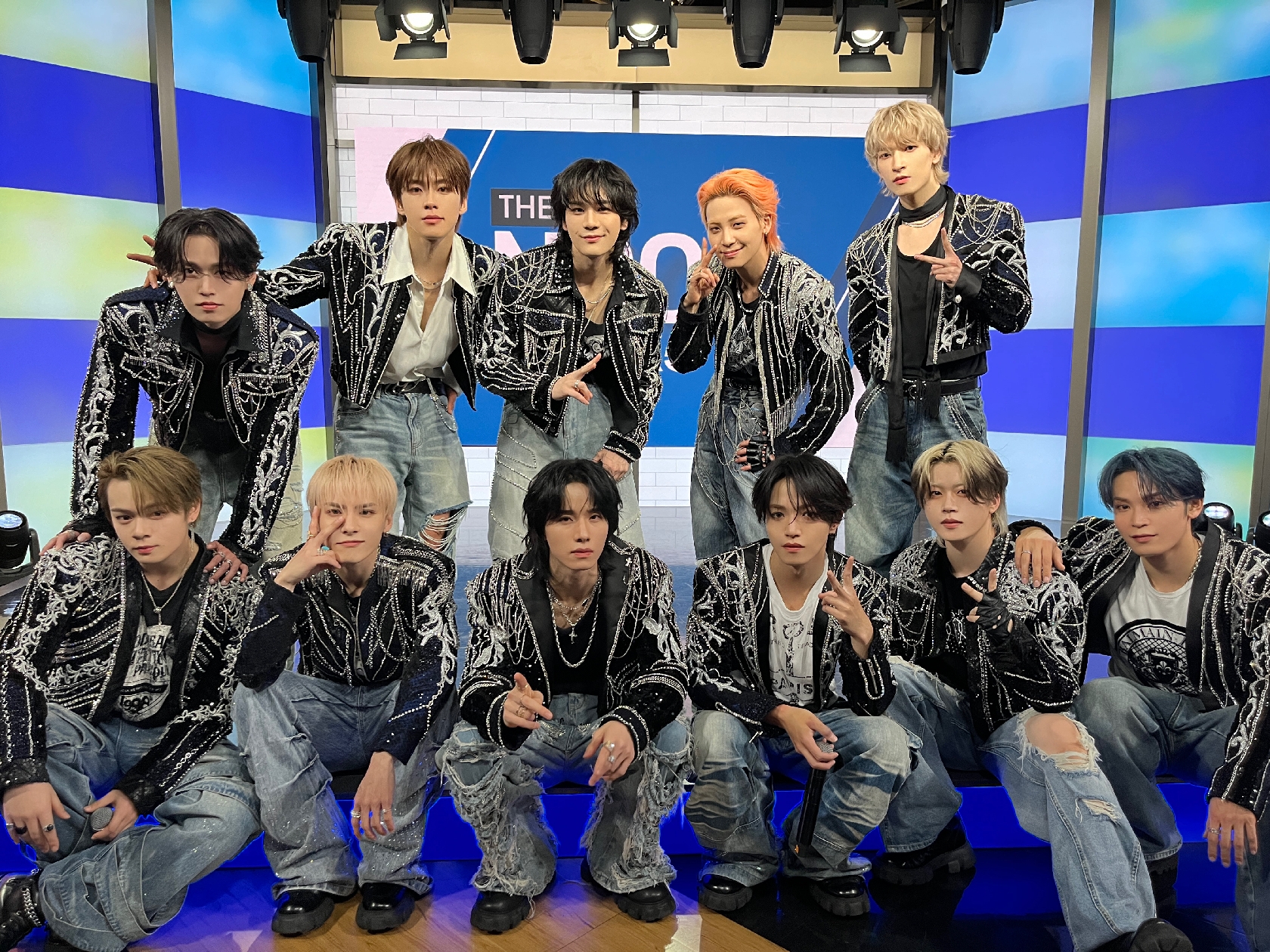 米人気テレビ番組｢Good Day New York｣に出演したJO1©LAPONE ENTERTAINMENT