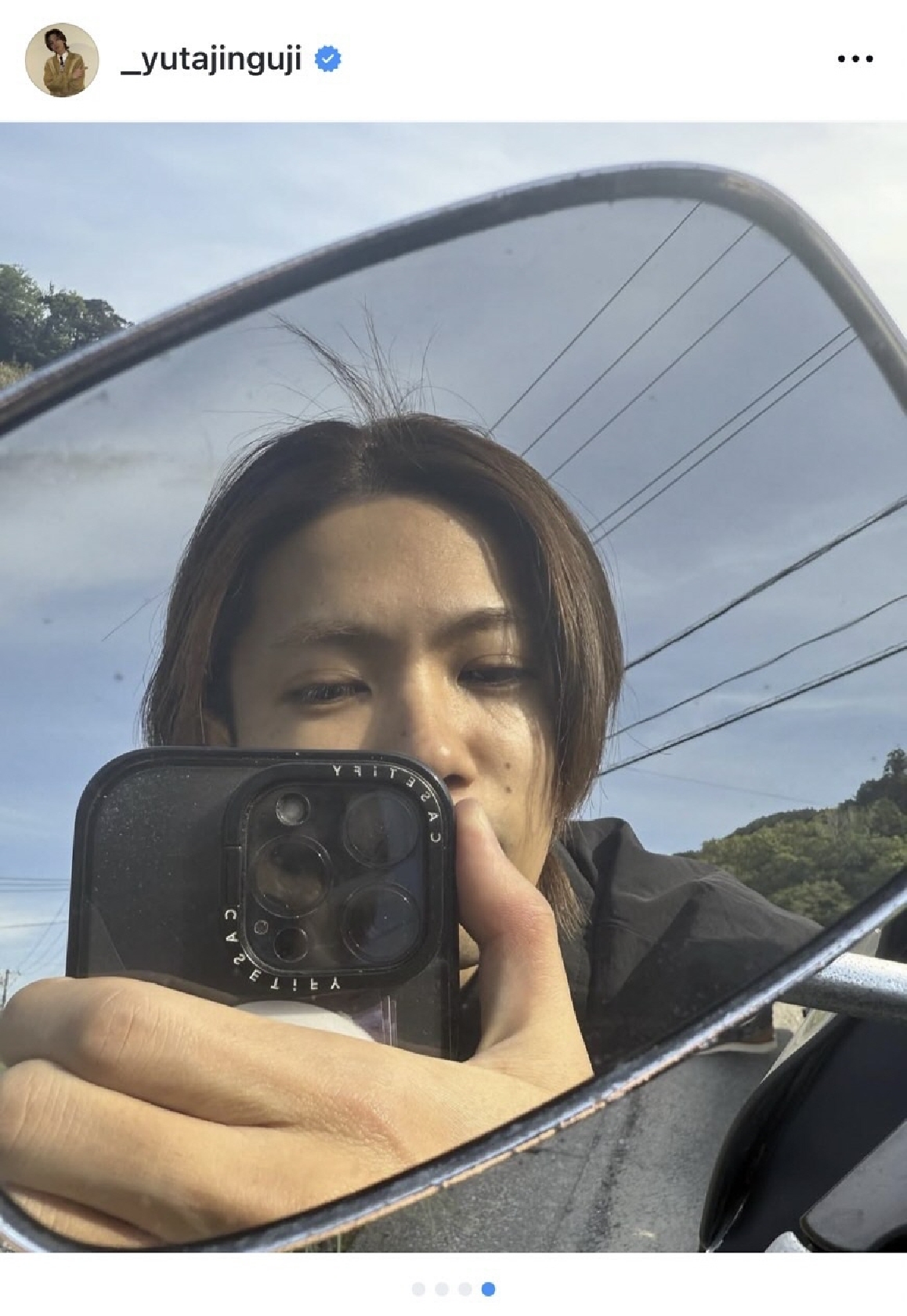 Number_i 神宮寺勇太、愛車のエンブレム、パーツ、ミラーに映った自分…ハーレー愛が溢れ出てる～!ファン惚れ惚れ♡