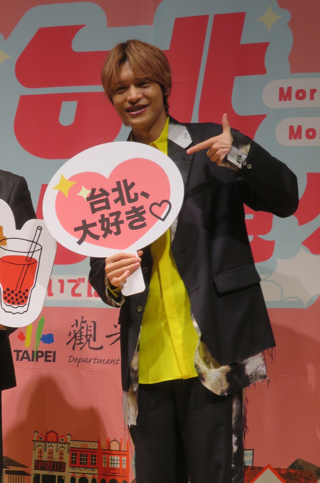 WEST.中間淳太 台北市観光アンバサダーに就任!台北は「関西に似てる。例えば…」