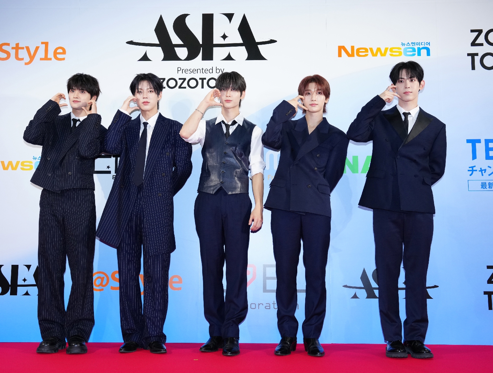 NOWADAYS「大きな授賞式に…」と流暢な日本語も!「ASIA STAR ENTERTAINER AWARDS 2025 in JAPAN」レッドカーペットに登場
