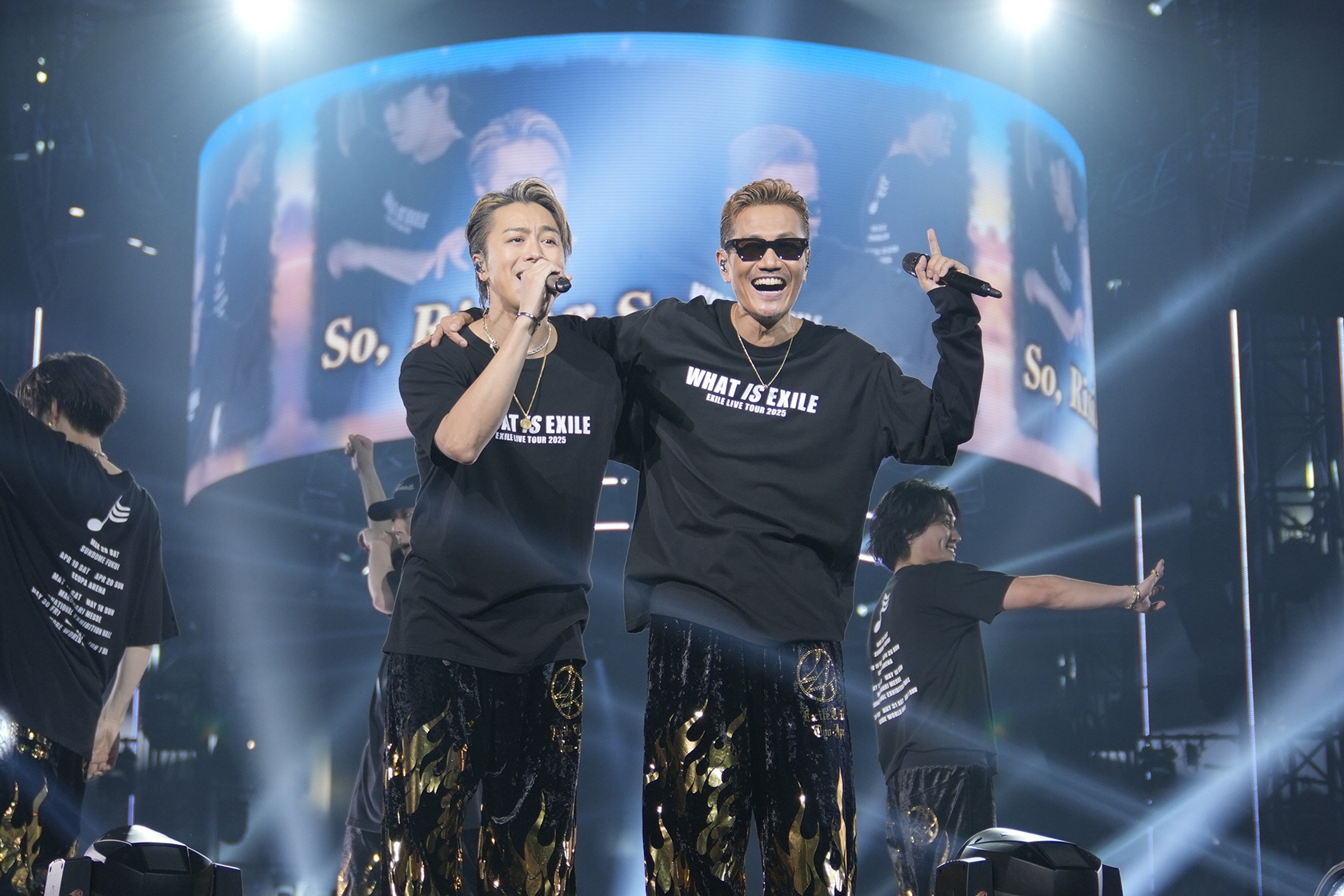 EXILE ATSUSHIが2年半ぶり復帰 全国ツアー最終公演にサプライズ出演「皆さんに会えてうれしいです!」