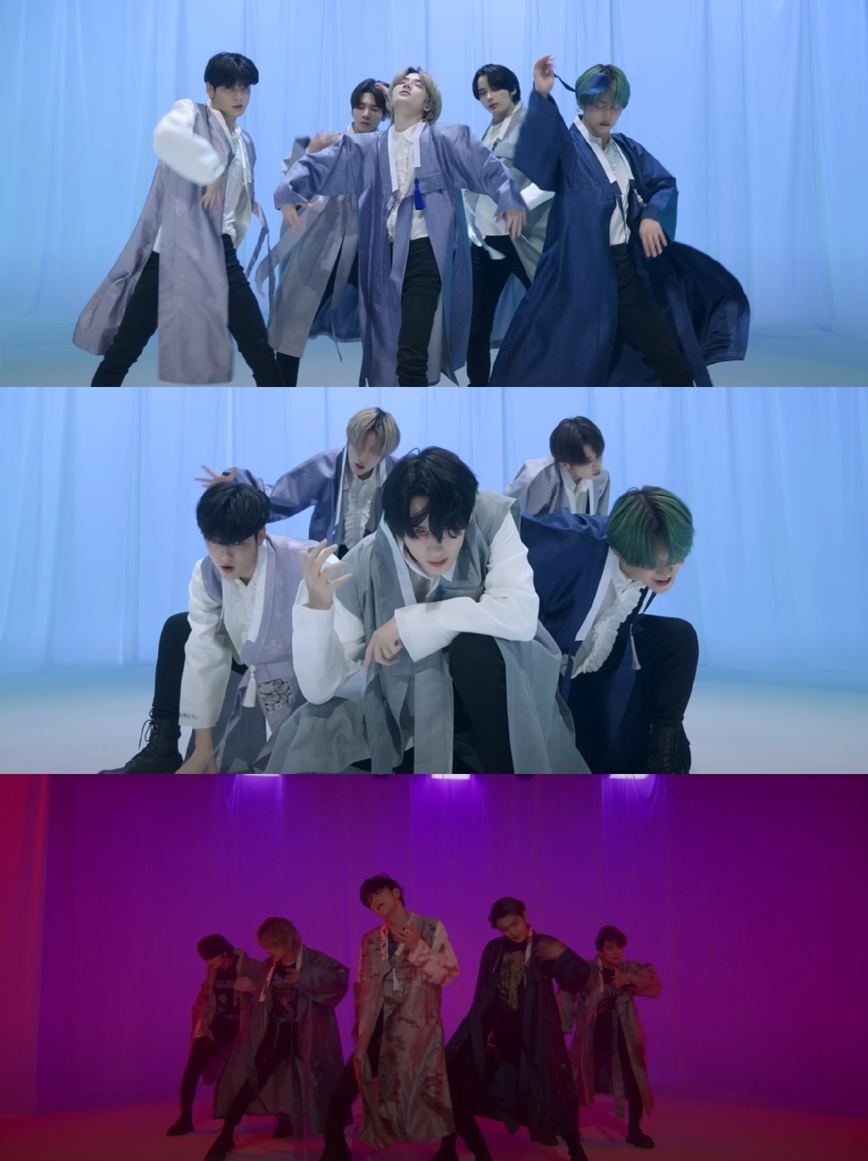 TOMORROW X TOGETHERが公開した「Eternally」のダンス練習映像が凄い!世界的人気アニメのコンセプトを彷彿