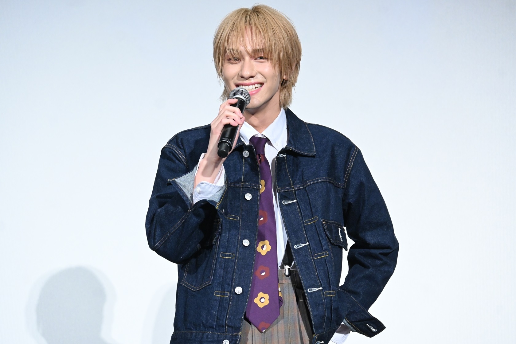 山下幸輝 “キーパーソン”として出演した映画「見える子ちゃん」の舞台あいさつに出席