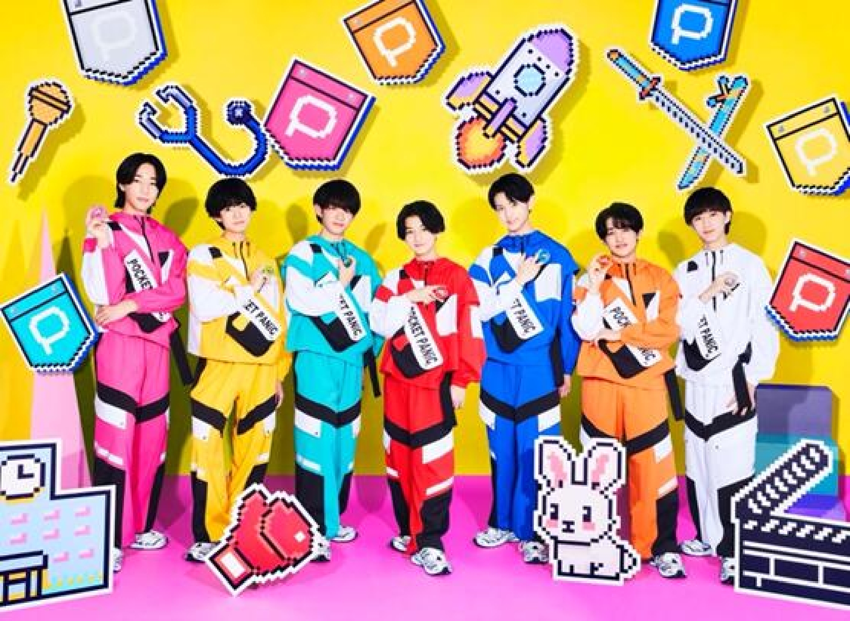 7人組グループ「POCKET PANiC」9月10日にデビューシングルリリース決定!