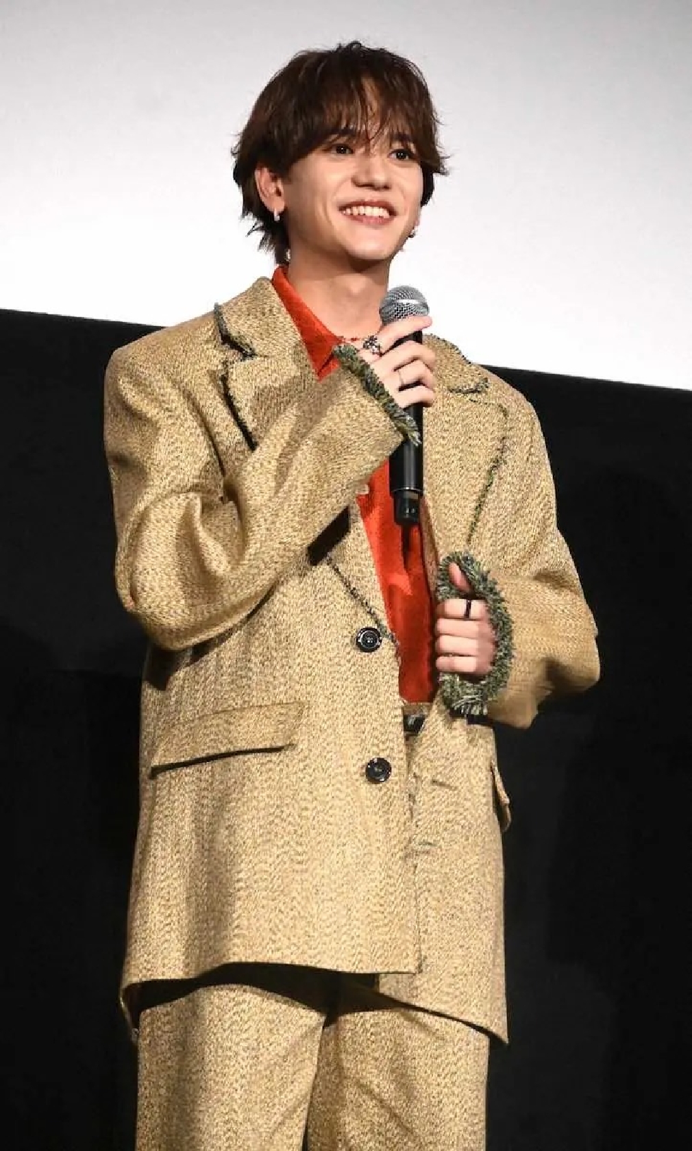 中島颯太 役者としての成長を褒められ「うれしい…」赤面 原田泰造の褒め言葉には「ちょっと薄い…」