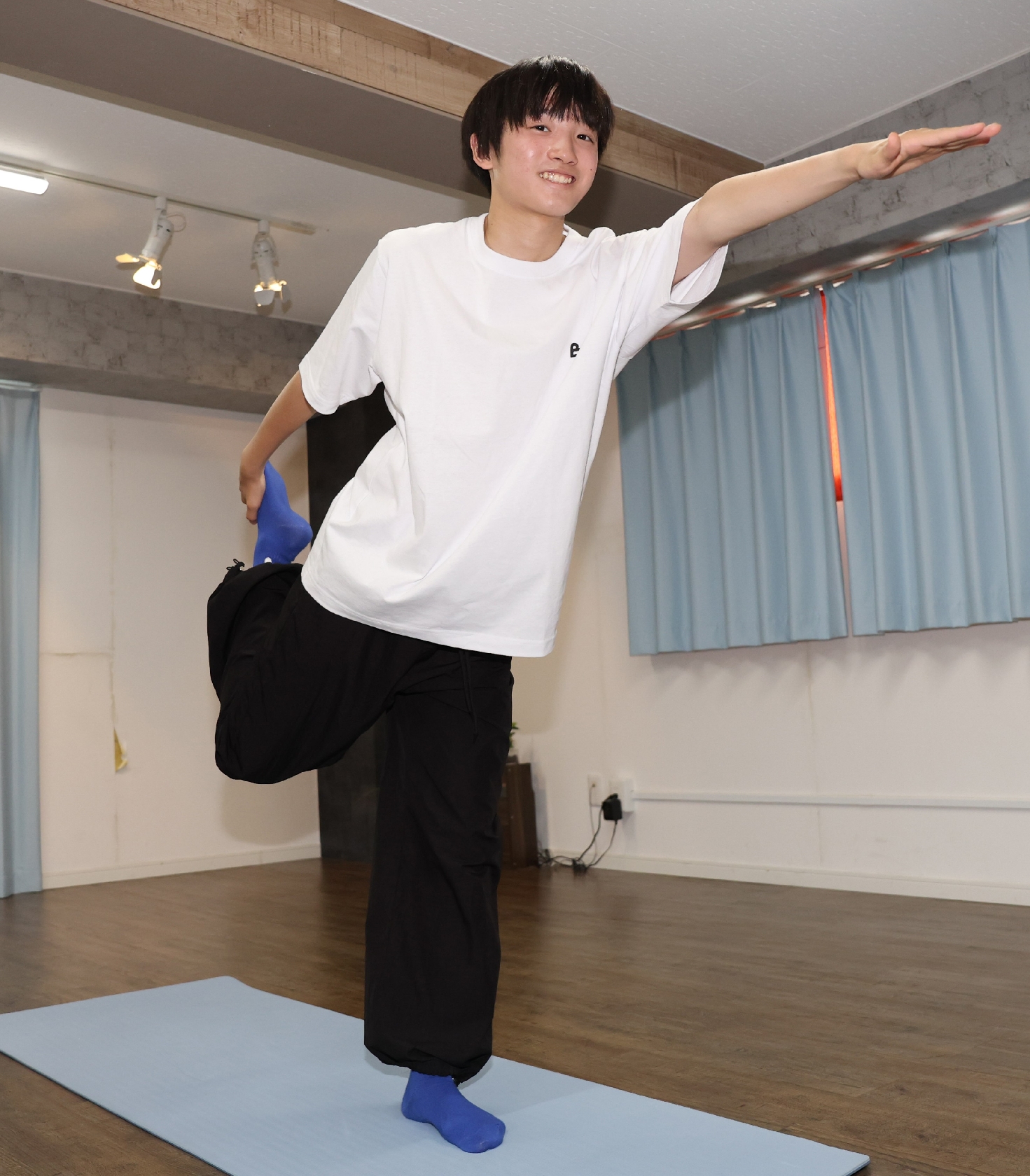 【ベストショットJr.】Boys be 千田藍生、ヨガに今は夢中!姿勢を正せて、精神的にも鍛えられ…何でも柔軟に吸収中