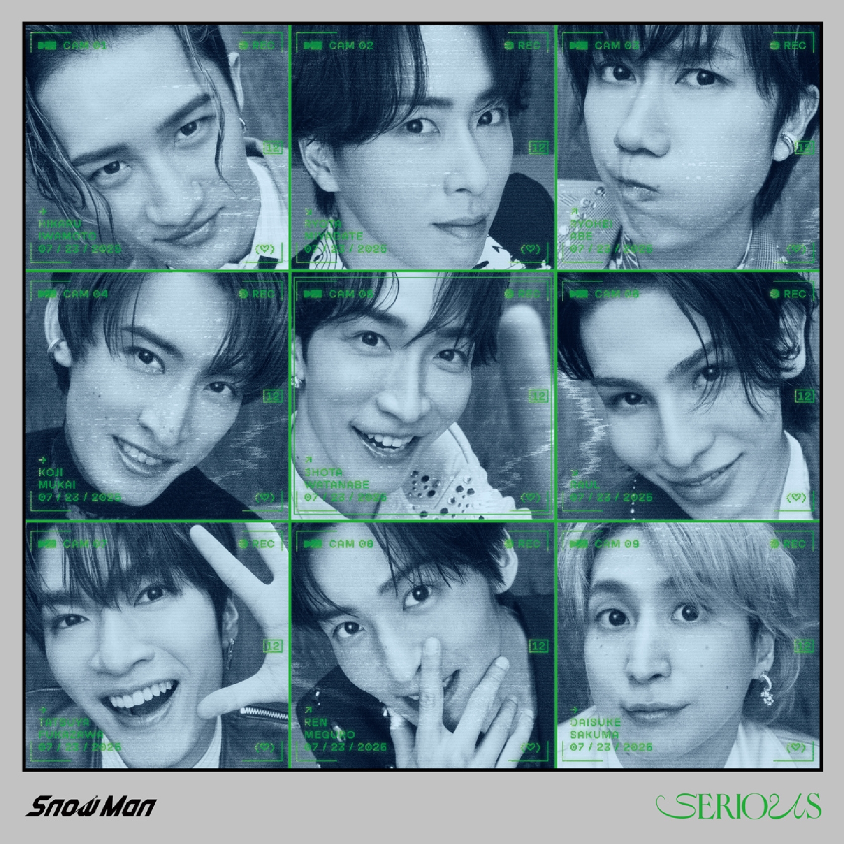 Snow Man新曲「SERIOUS」がストリーミング急上昇でチャート1位獲得