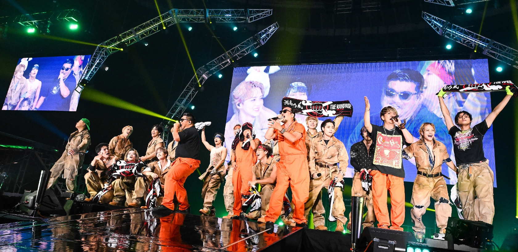 THE RAMPAGE ライブに湘南乃風がサプライズ登場 コラボ曲「自由への大脱走」熱唱で9000人沸かせる