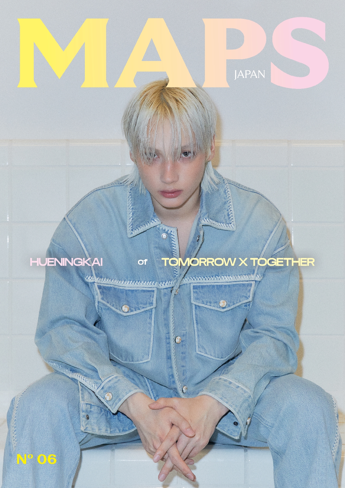 TOMORROW X TOGETHER・HUENINGKAI、男性的オーラ&クールの2パターンで韓国カルチャー誌「MAPS」日本版表紙に