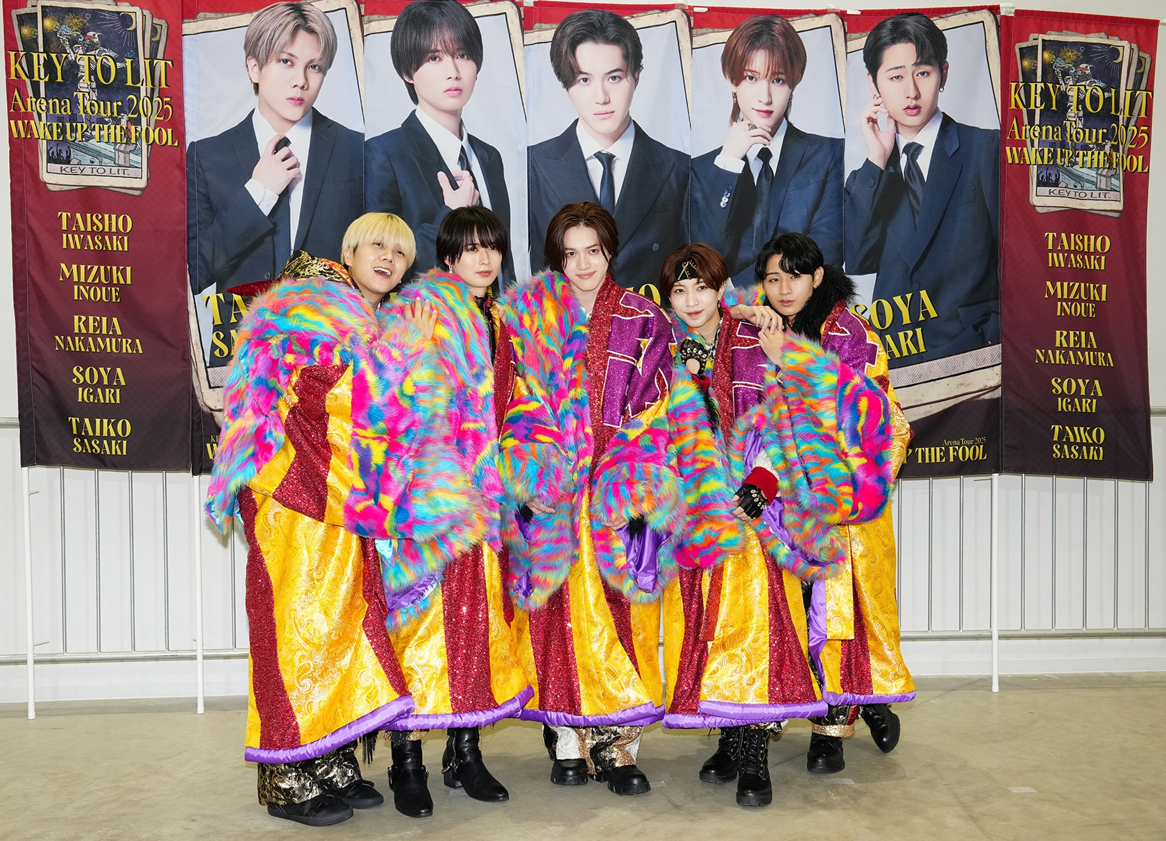 KEY TO LIT ららアリーナ東京ベイ公演前の取材会 メンバーで一番キテレツな人は?という問いに…
