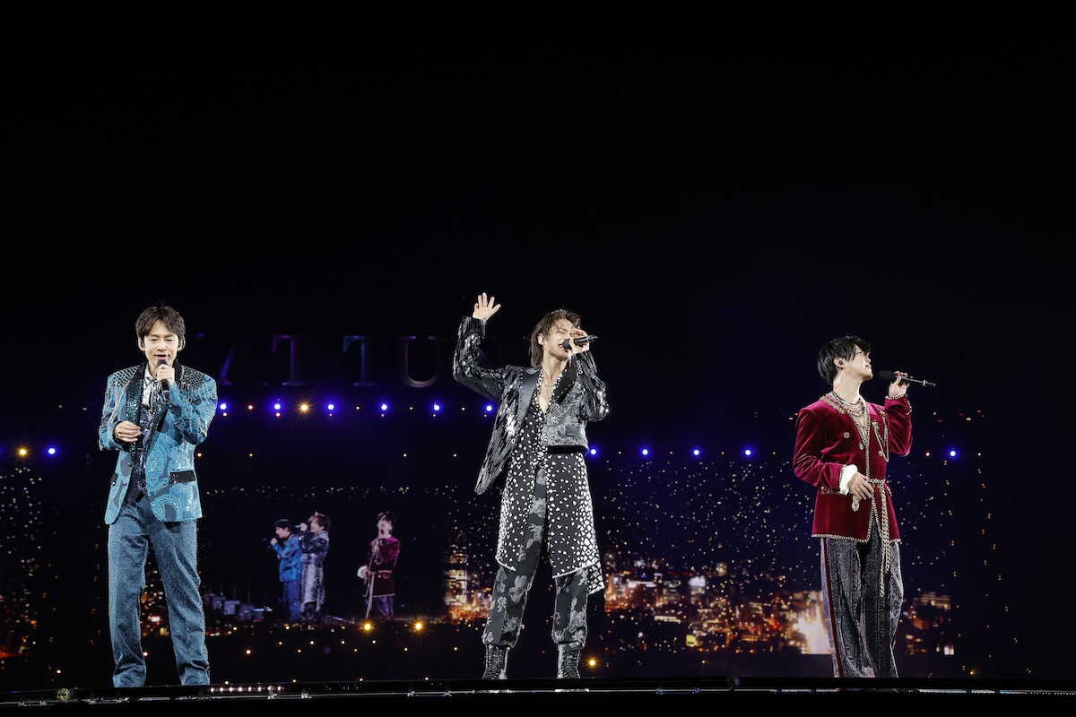 「赤西くんいた!」の声も KAT-TUNラストライブ 6人時代の映像と歌声に沸く