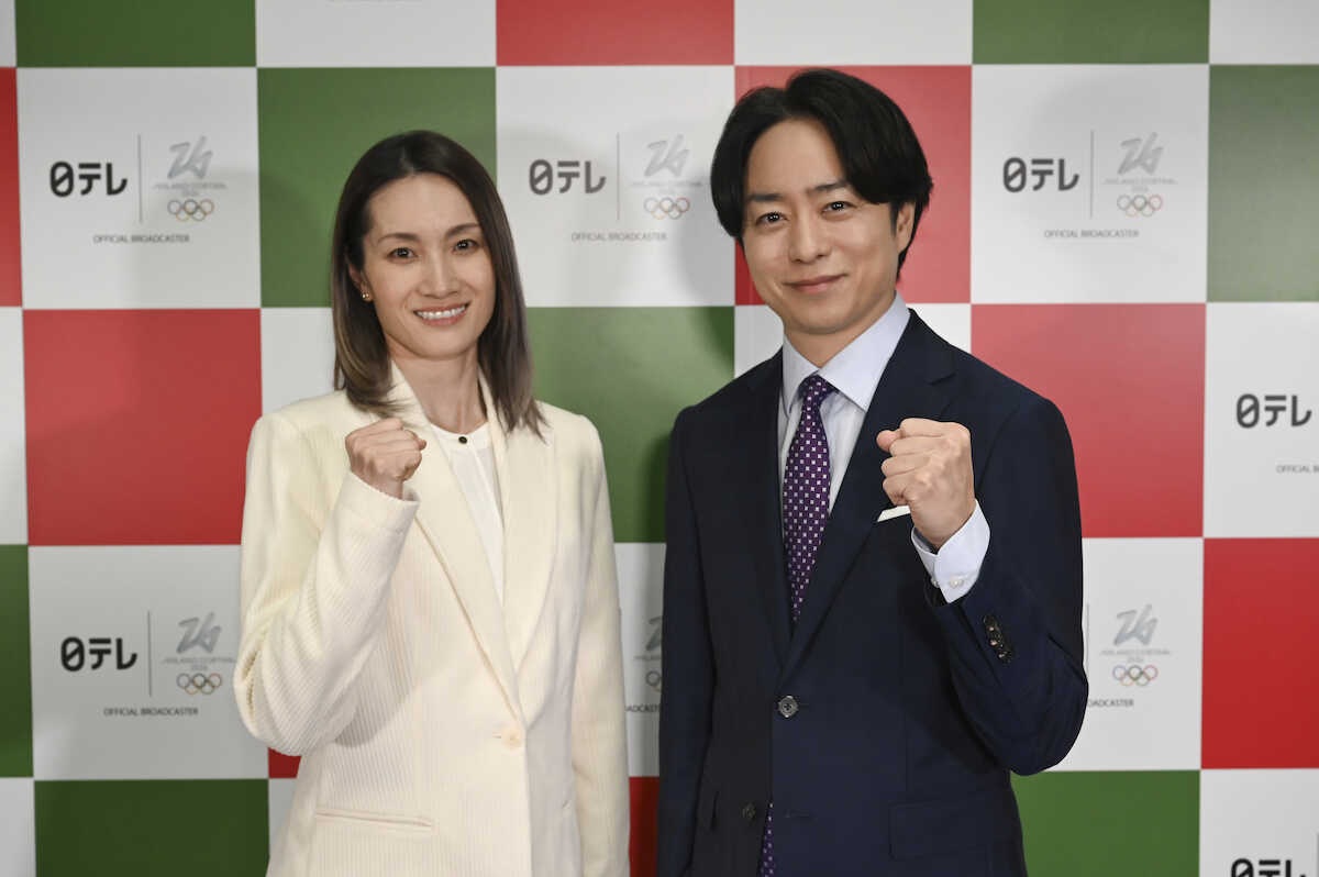 嵐・櫻井翔、五輪キャスター「10大会連続」へ!ミラノ・コルティナ大会で日テレの顔