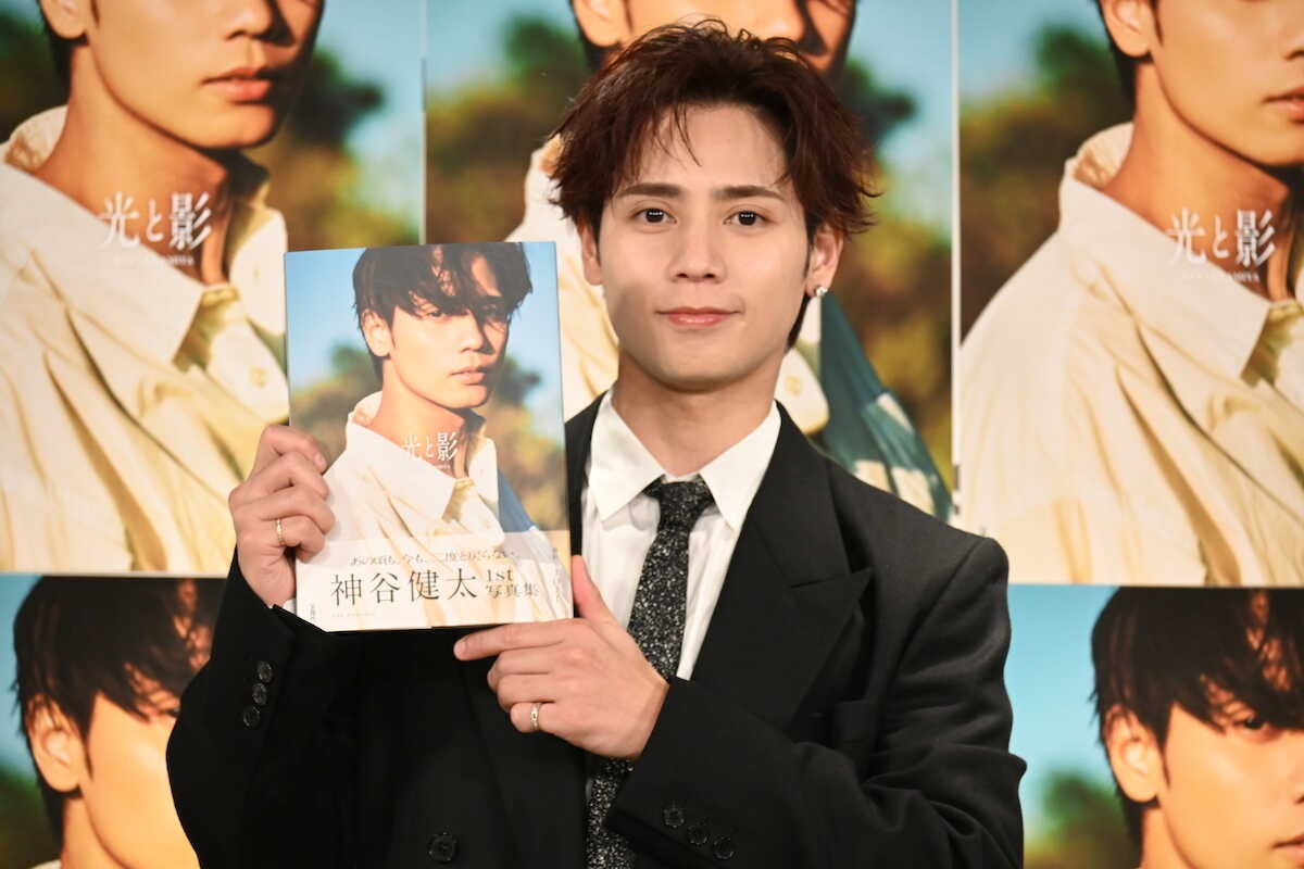 THE RAMPAGE神谷健太、初写真集で複雑な家庭を初告白「闇を持ってる方に“一緒だよ”」