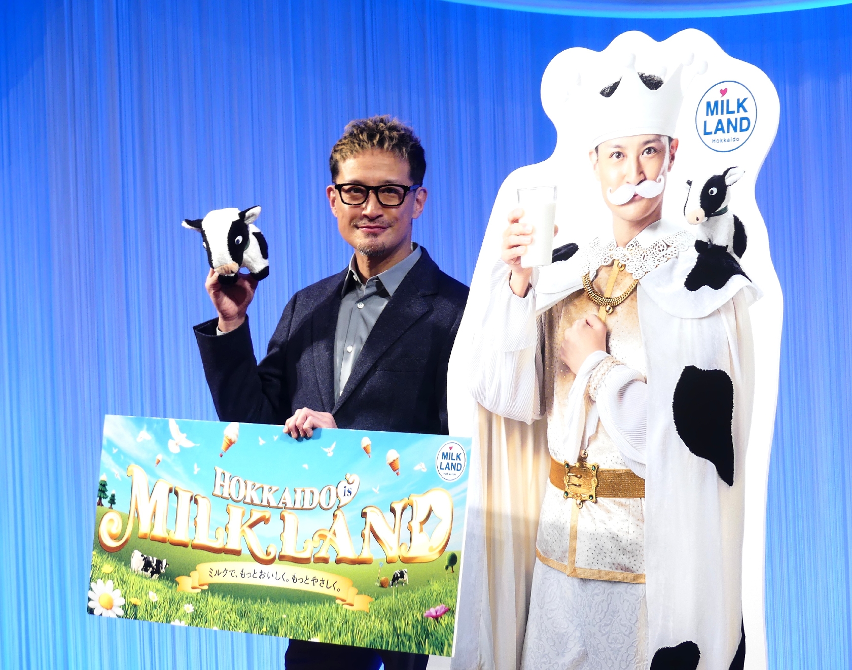 松岡昌宏、騒動には触れず「国王」の職務全う!故郷・札幌でイベント登場