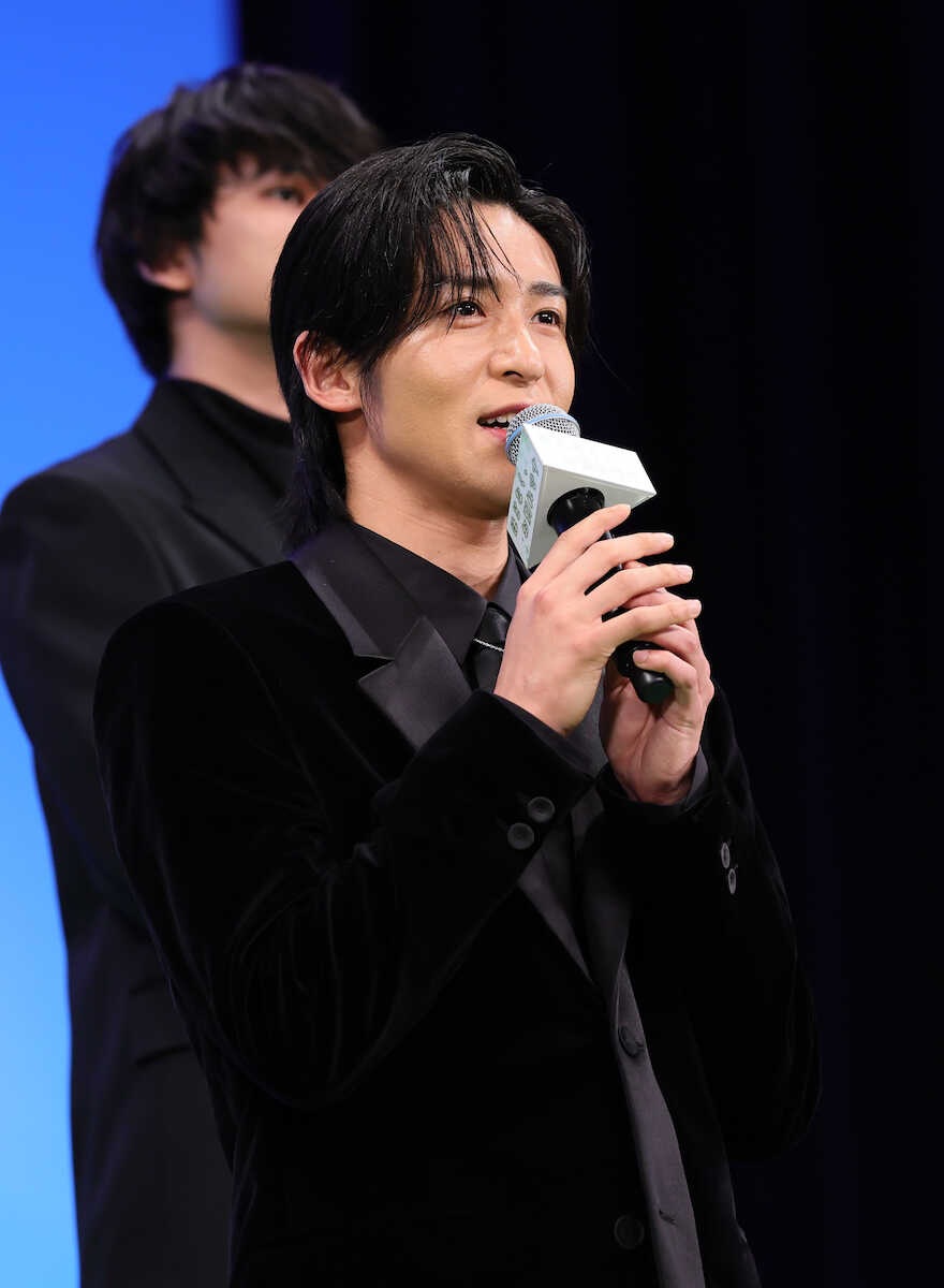 目黒蓮の“重みのある声”に古川琴音が心酔「どんなに心強いか」 映画完成披露でプランナー役を絶賛