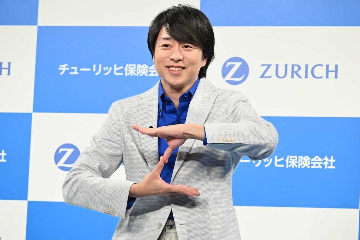 櫻井翔、完璧すぎる「Zポーズ」に現場どよめく?チューリッヒ新CM発表会で“究極のコツ”を伝授