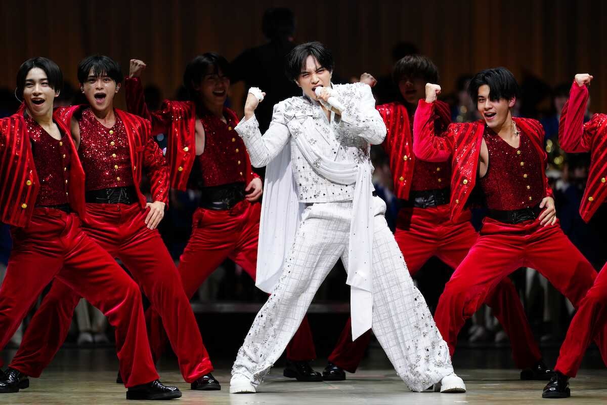 中島健人、冬季五輪壮行会で応援ソング「結唱」初披露「3つの意味を込めました」