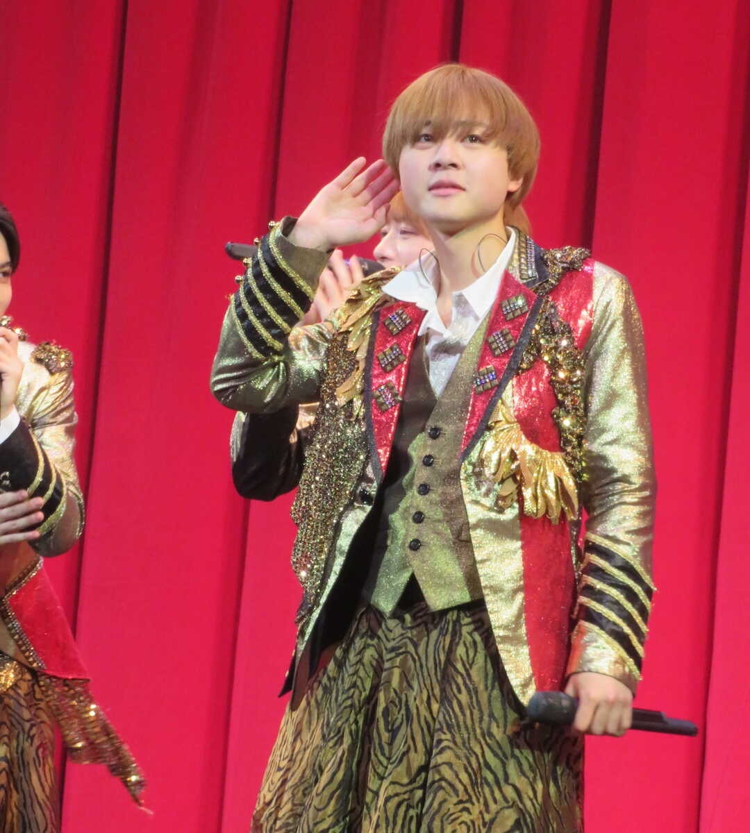 AmBitious岡佑吏、「ここでガッツを学んだ」24歳の誕生日に松竹座への感謝を誓う